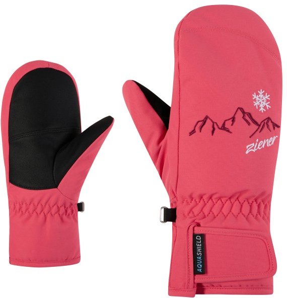 Thumbnail - Ziener - Kid's Laillani AS(R) - Handschuhe Gr 3,5 rosa/rot