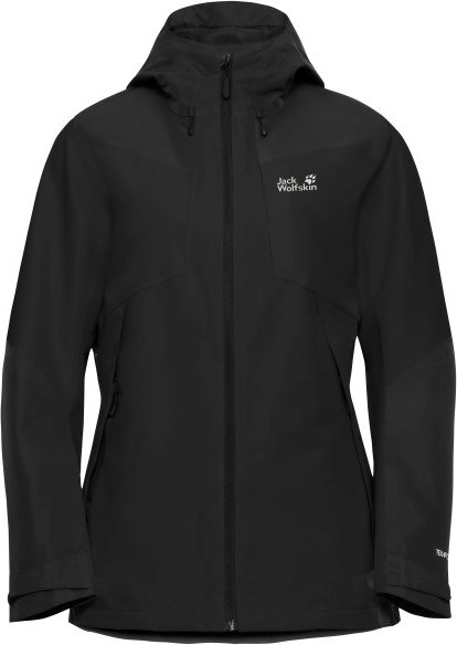 Jack Wolfskin - Women's Flextrail 2L Jacket - Regenjacke Gr M schwarz