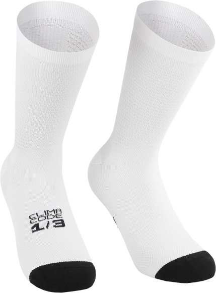 ASSOS - Endurance Socks S11 - Radsocken Gr 39-42 weiß
