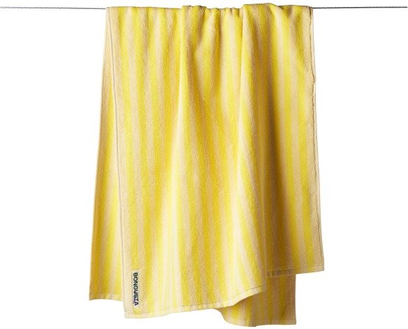 Bongusta - Naram Bath Towels - Badehandtuch Gr 70 x 140 cm pristine /gelb