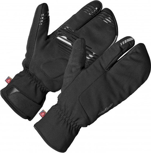Thumbnail - GripGrab - Nordic 2 Windproof Deep Winter Lobster Gloves - Handschuhe Gr XL - 11 schwarz