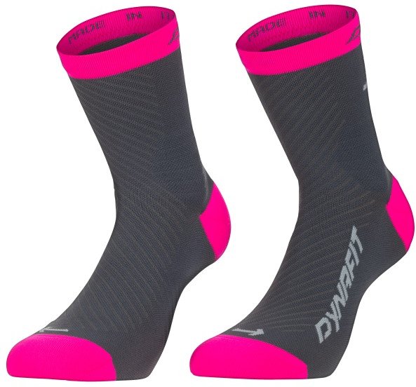 Dynafit - Trail Mid - Laufsocken Gr 39-42 grau