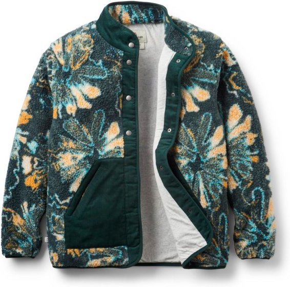 Thumbnail - Passenger - Women's Clover 2.0 Recycled Sherpa Fleece - Fleecejacke Gr S bunt