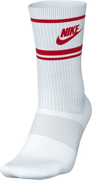 Nike - Sportswear Dri-Fit Everyday Essential Crew Socks - Multifunktionssocken Gr L - EU: 42-46 grau/weiß