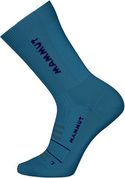 Mammut - Trail Running Targeted Cushion Crew - Laufsocken Gr 39-41 blau