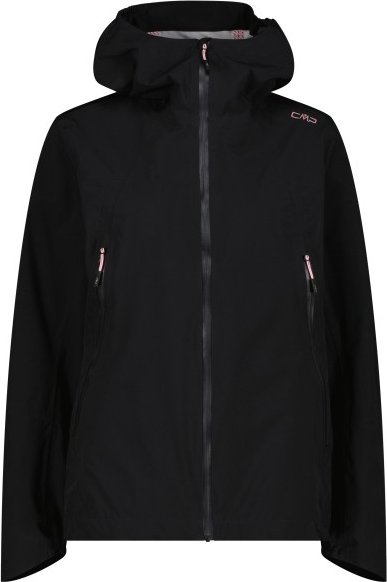 CMP - Women's Jacket Fix Hood 2 Layer - Regenjacke Gr 42 schwarz