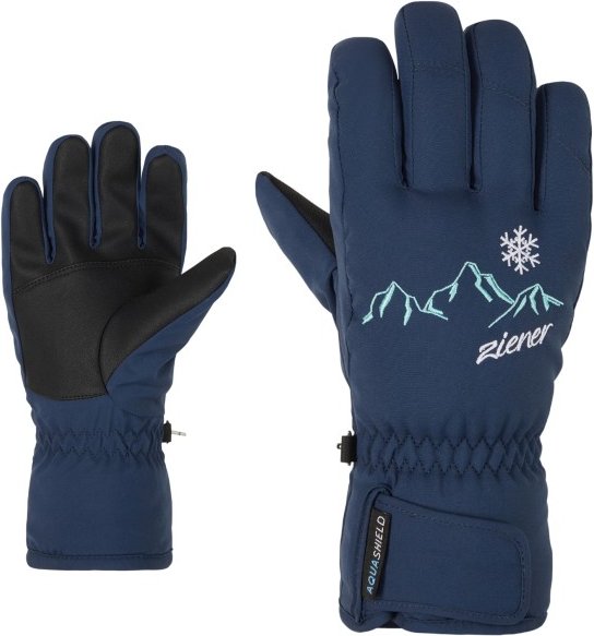 Ziener - Kid's Lailla AS(R) - Handschuhe Gr 4 blau