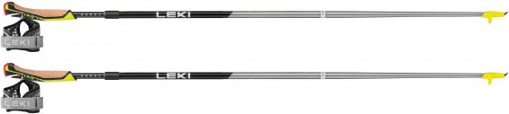Leki - Speed Pacer Vario - Nordic Walking Stöcke Gr 105-115 cm grau/gelb