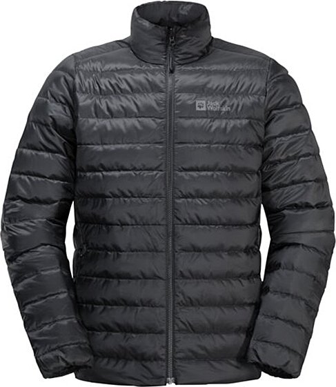 Jack Wolfskin - Pilvi Down Jacket - Daunenjacke Gr L grau/schwarz