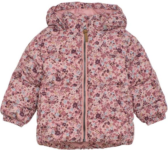 Minymo - Kid's Quilted Jacket AOP - Winterjacke Gr 104 rosa