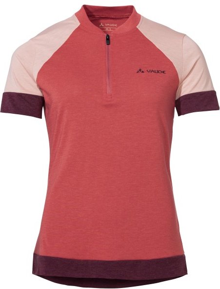 Vaude - Women's Altissimo Q-Zip Shirt - Radtrikot Gr 36 rot