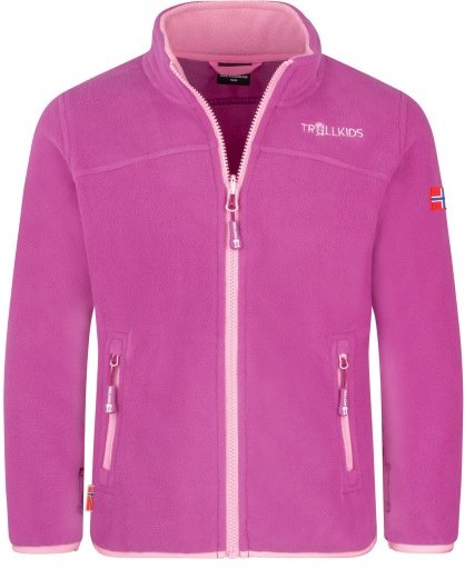 Trollkids - Girls Oppdal Jacket XT - Fleecejacke Gr 92 rosa