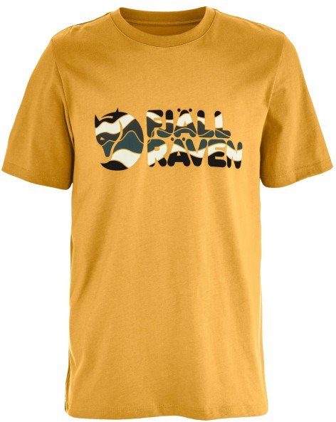 Fjällräven - Multicolor Logo T-Shirt - T-Shirt Gr L orange