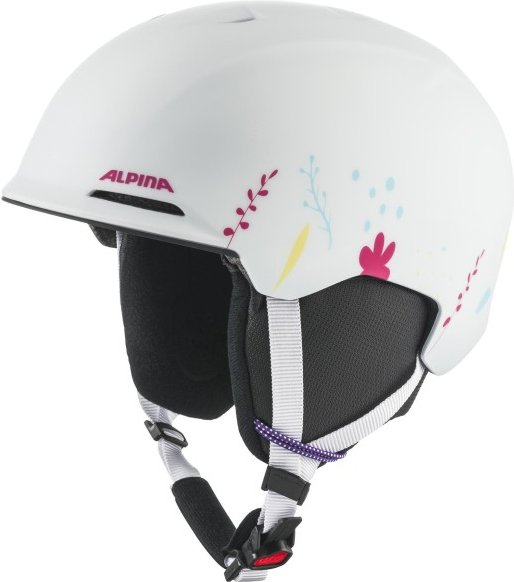 Alpina - Kid's Brix - Skihelm Gr 51-55 cm weiß/grau