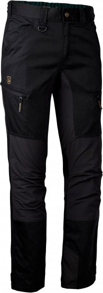 Deerhunter - Rogaland Stretch Trousers with Contrast - Trekkinghose Gr 56 - Regular schwarz