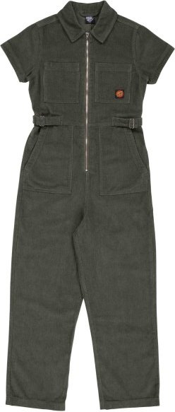 Thumbnail - Santa Cruz - Women's Line Up Utility Jumpsuit - Jumpsuit Gr 16 grau