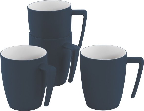 Outwell - Gala 4 Person Mug Set - Geschirr-Set Gr 11,5 x 8,5 x 10 cm blau