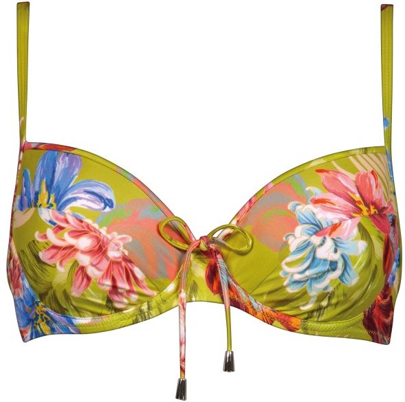 Lidea - Women's Botanic Burst Bikini Top - Bikini-Top Gr 38 - Cup: B bunt