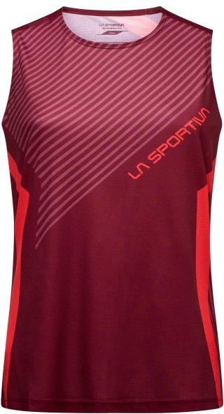 La Sportiva - Flow Tank - Laufshirt Gr XL rot