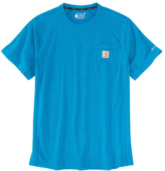 Thumbnail - Carhartt - Force Pocket S/S T-Shirt - T-Shirt Gr XL blau
