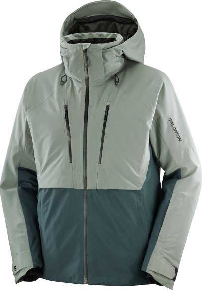 Thumbnail - Salomon - Brilliant 2.0 Jacket - Skijacke Gr L grau