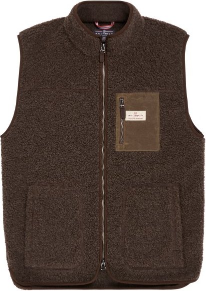 Amundsen Sports - Heroes Wool Fleece Vest - Fleeceweste Gr L braun