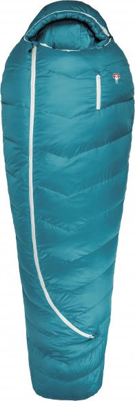 Grüezi Bag - Women's Biopod DownWool Subzero 175 - Daunenschlafsack Gr 150 - 175 cm - 200 x 77 x 50 cm blau