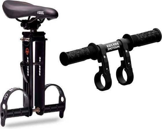 Kids Ride Shotgun - MTB Front Kindersitz/Lenker Combo Set - Fahrradkindersitz Gr One Size schwarz
