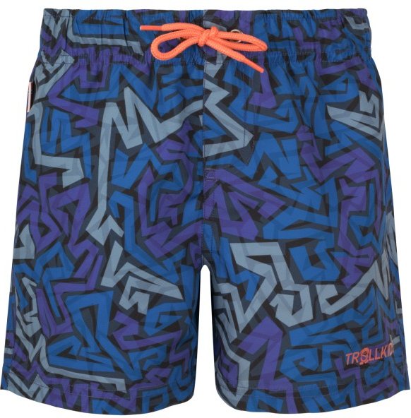 Trollkids - Kid's Haukland Shorts - Boardshorts Gr 116 blau