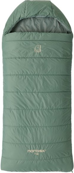 Thumbnail - Nordisk - Kid's Frigg Junior Blanket Sleeping Bag - Kunstfaserschlafsack Gr 150 cm grün