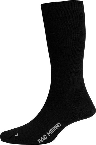 P.A.C. - Merino Crew Liner - Multifunktionssocken Gr 35-38 schwarz