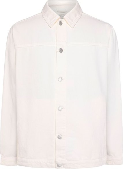 Thumbnail - KnowledgeCotton Apparel - Twill Workwear Jacket - Freizeitjacke Gr L weiß