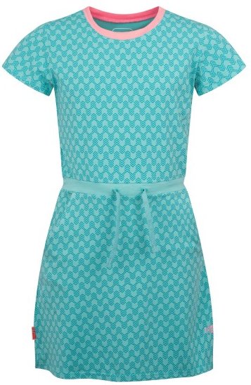 Trollkids - Girl's Noresund Dress - Kleid Gr 158 türkis