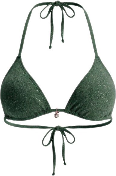 Banana Moon - Women's Crico Sparklesun - Bikini-Top Gr 38 grün