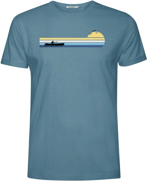 GreenBomb - Nature Canoe River Roll T-Shirt - T-Shirt Gr S türkis