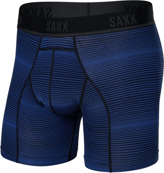 Saxx - Kinetic Light-Compression Mesh Boxer Brief - Kunstfaserunterwäsche Gr XL blau