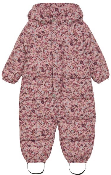 Minymo - Kid's Quilted Suit AOP - Overall Gr 74 rosa