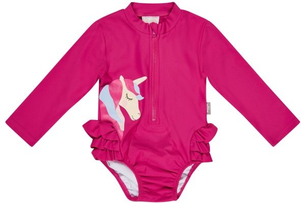 Sterntaler - Kid's Badeanzug Einhorn - Badeanzug Gr 116 rosa