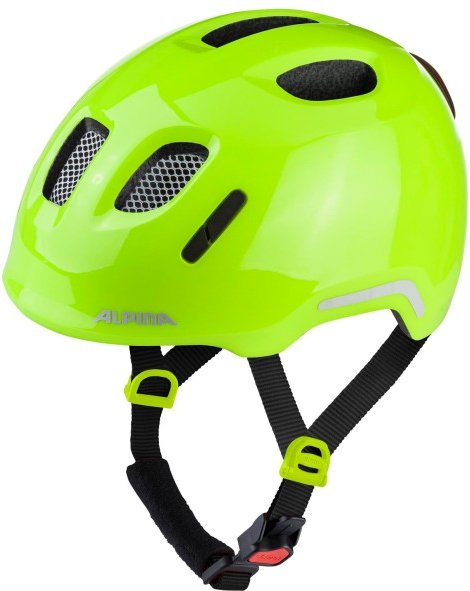 Alpina - Kid's Ximo 2 Flash - Radhelm Gr 47-51 cm be visible gloss