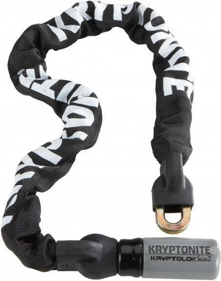 Kryptonite - KryptoLok 2 I.C. 912 - Fahrradschloss Gr 120 cm schwarz/grau