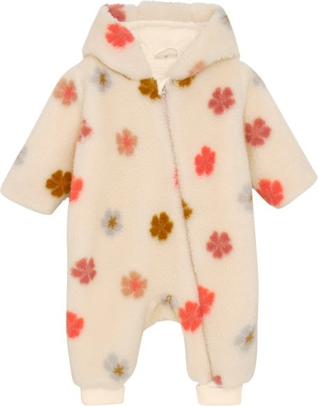Thumbnail - Minymo - Kid's Suit Teddy with Lining - Overall Gr 68 beige