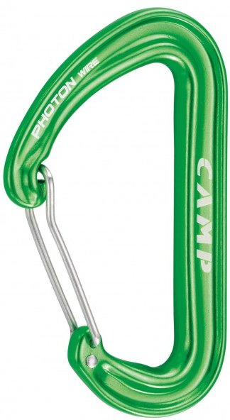 C.A.M.P. - Photon Wire - Schnappkarabiner grün