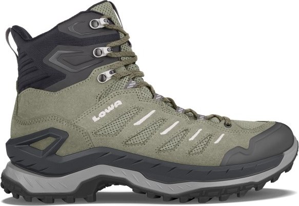 Lowa - Innovo Mid - Wanderschuhe Gr 41 grau/oliv