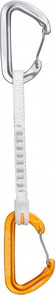 Thumbnail - Mammut - Sender Wire Quickdraws - Express-Set Gr 17 cm - Wire / Wire Gate weiß/grau