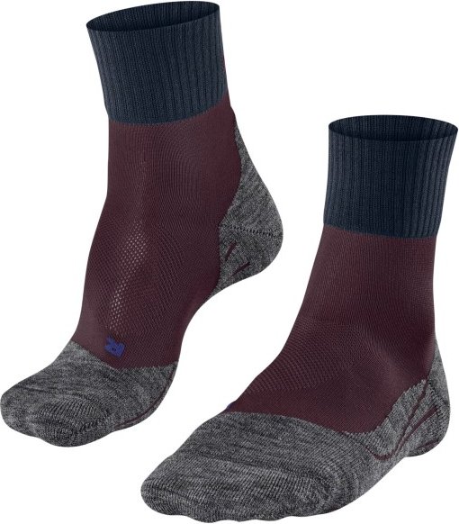 Falke - Falke TK2 Short Cool - Wandersocken Gr 44-45 grau