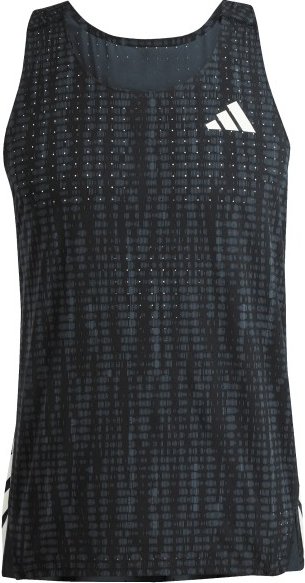 Thumbnail - adidas - Adizero Singlet - Laufshirt Gr S schwarz