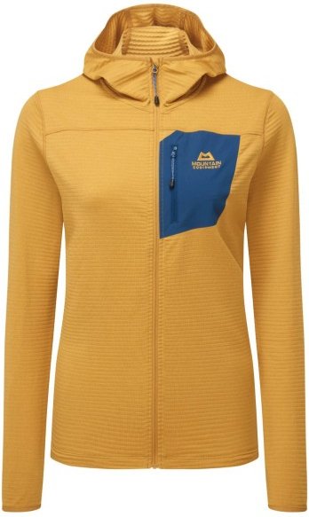 Mountain Equipment - Women's Lumiko Hooded Jacket - Fleecejacke Gr 40 gelb/beige
