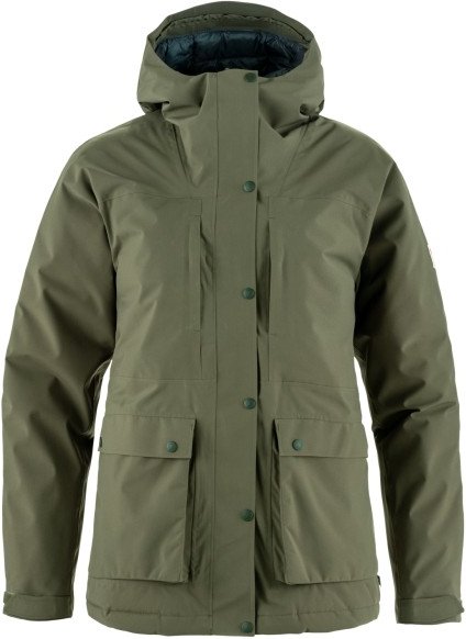 Fjällräven - Women's HC Hydratic Padded Jacket - Winterjacke Gr L oliv