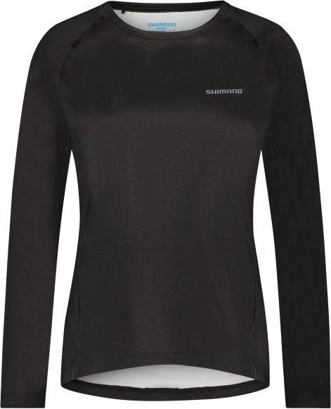 Shimano - Women's Saiko Long Sleeve Jersey - Radtrikot Gr L schwarz