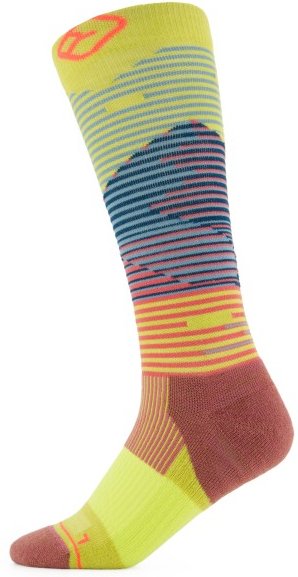 Ortovox - Women's All Mountain Long Socks - Merinosocken Gr 35-38 bunt